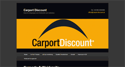 Desktop Screenshot of carport-discount.at