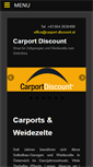 Mobile Screenshot of carport-discount.at